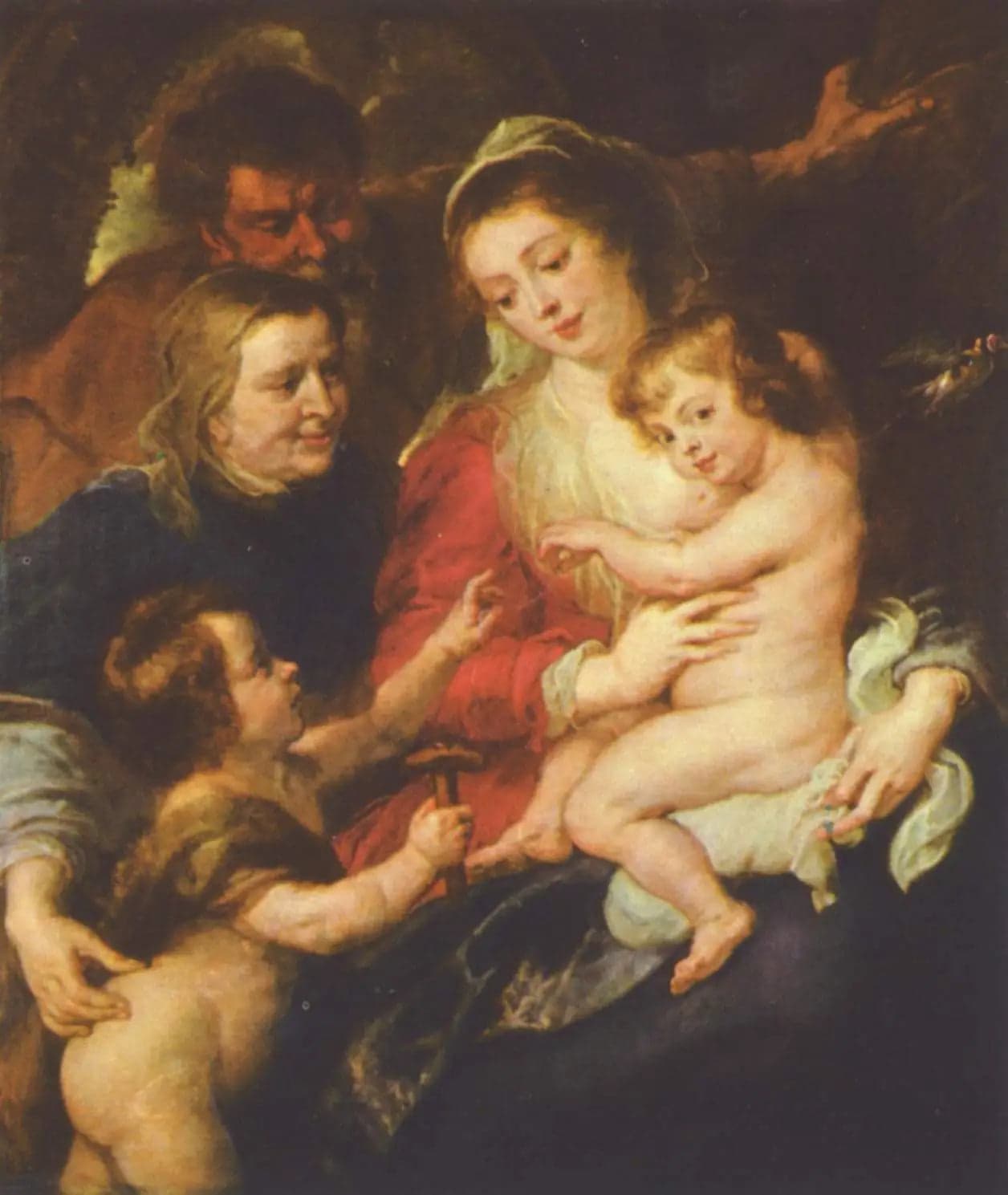 The Holy Family with Elisabeth and John