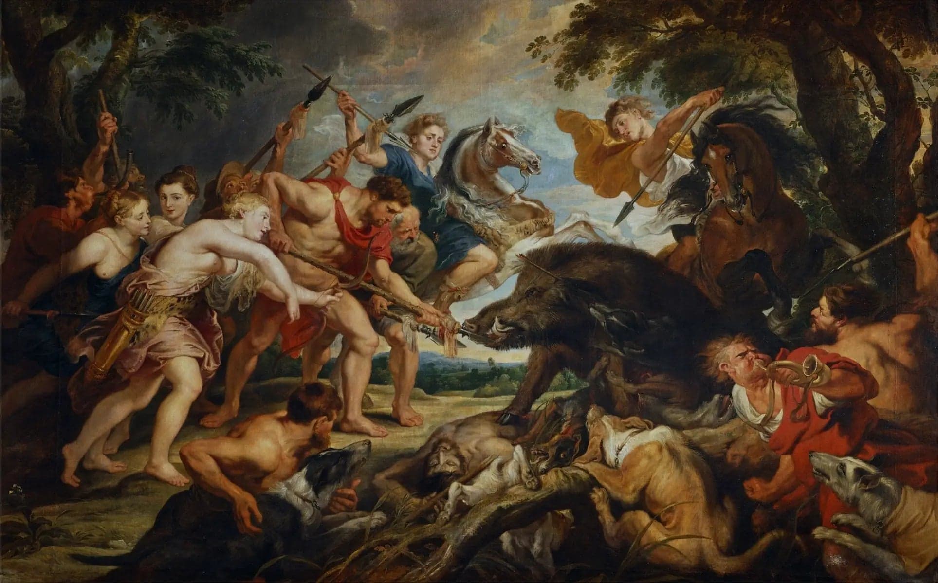 The Hunt of Meleager and Atalanta