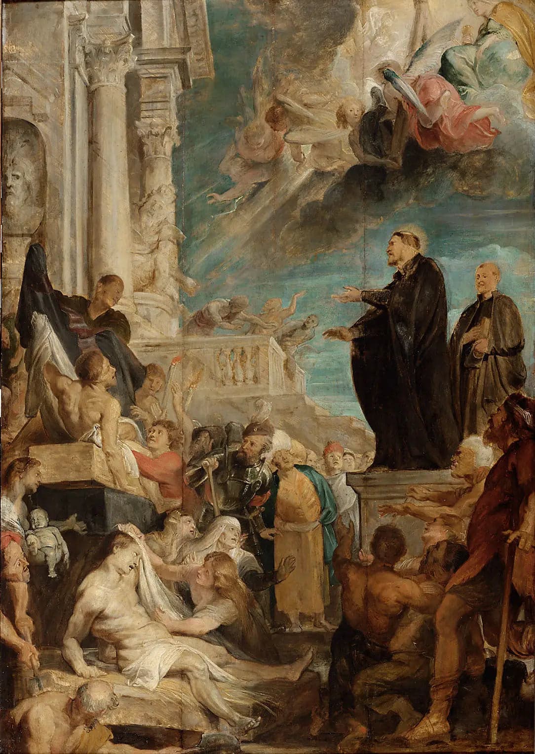The Miracles of Saint Francis Xavier, Modello