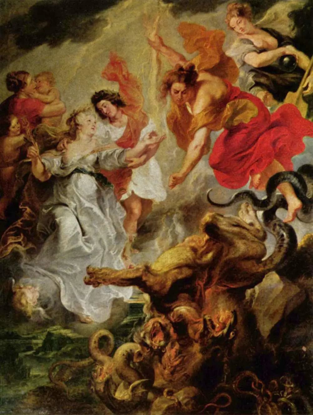 The Reconciliation of the Queen and Her Son after the Death of the Constable on December 15, 1621