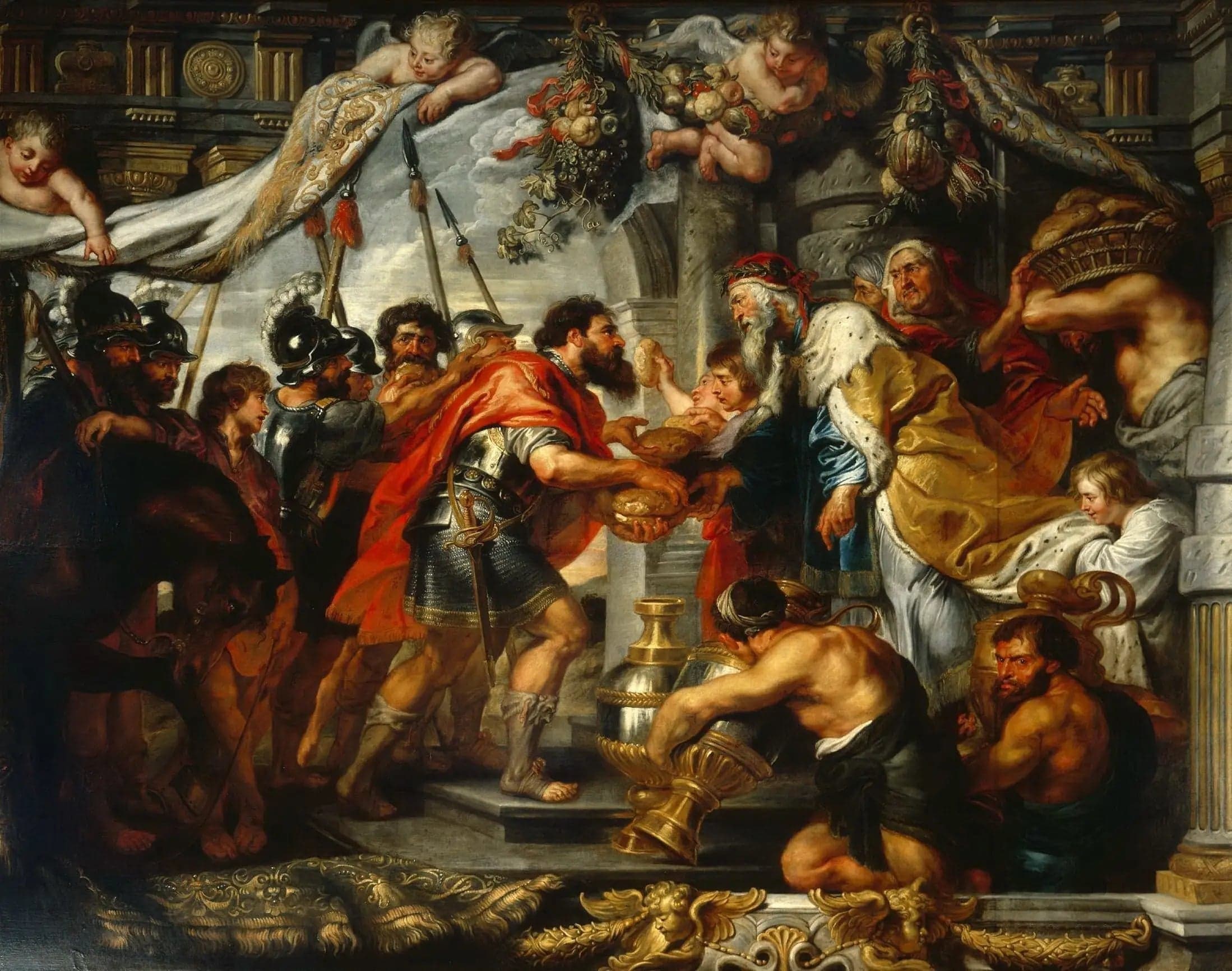 The Rencontre of Abraham and Melchizedek