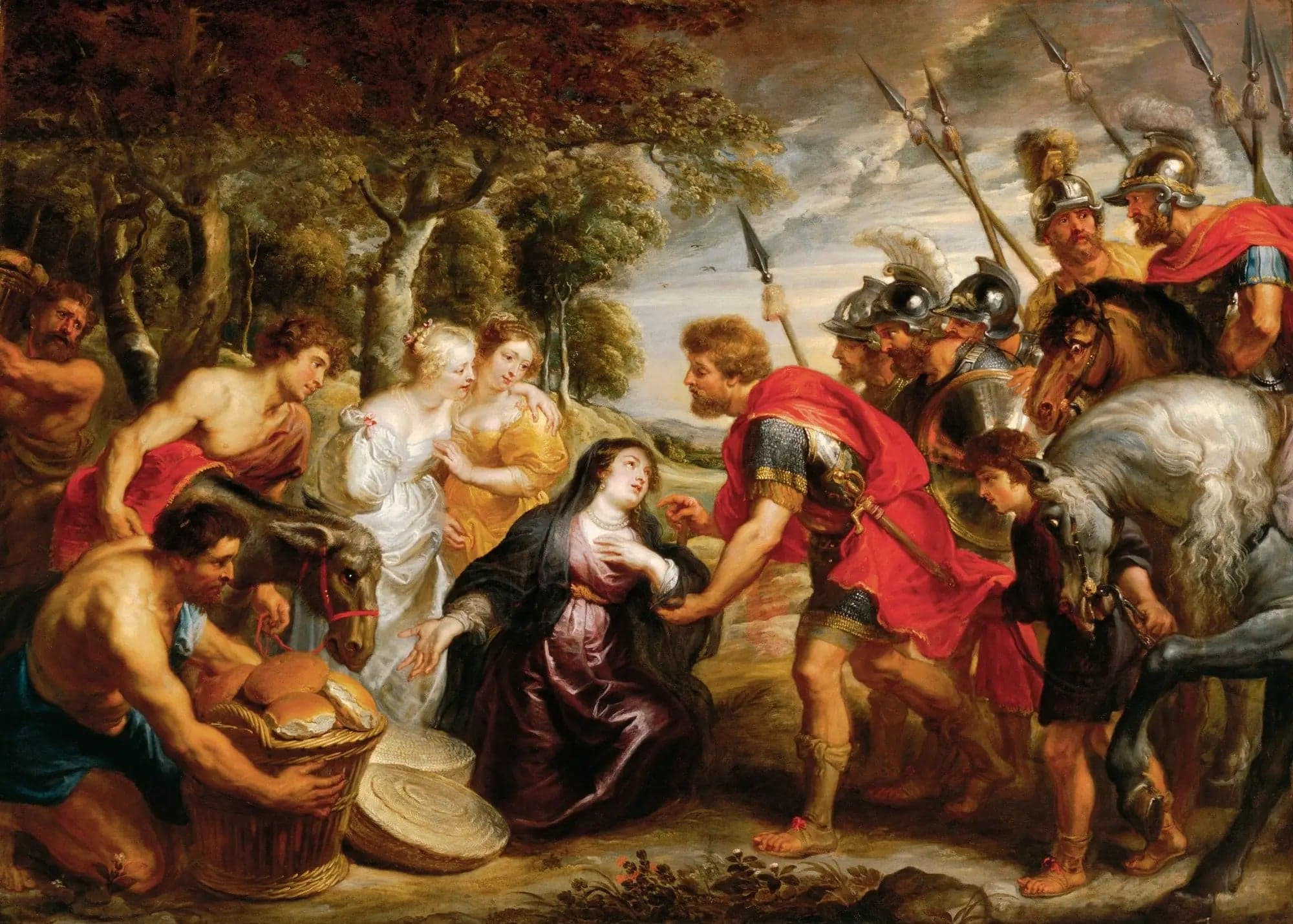 The Rencontre of David and Abigail