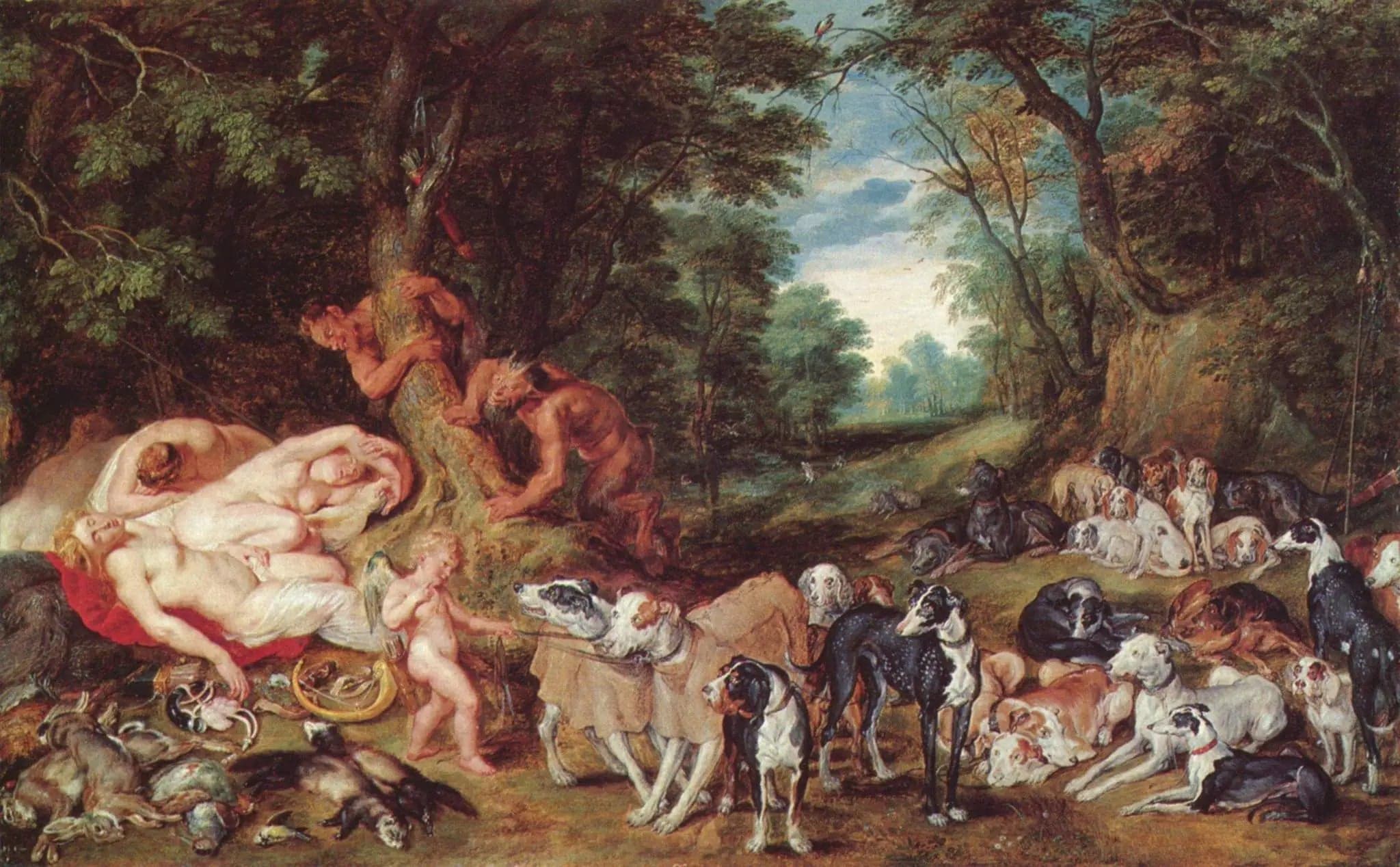 The Rest of Diana and Her Nymphs