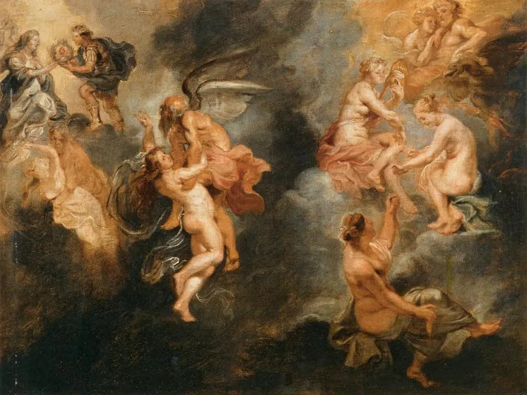 The Three Parks Spinning the Destiny of Marie de Médicis