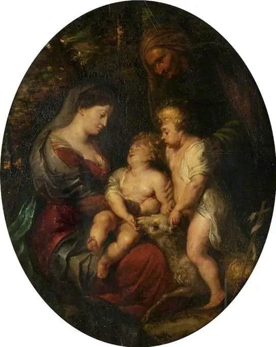 The Virgin and Child with Saints Elizabeth and John