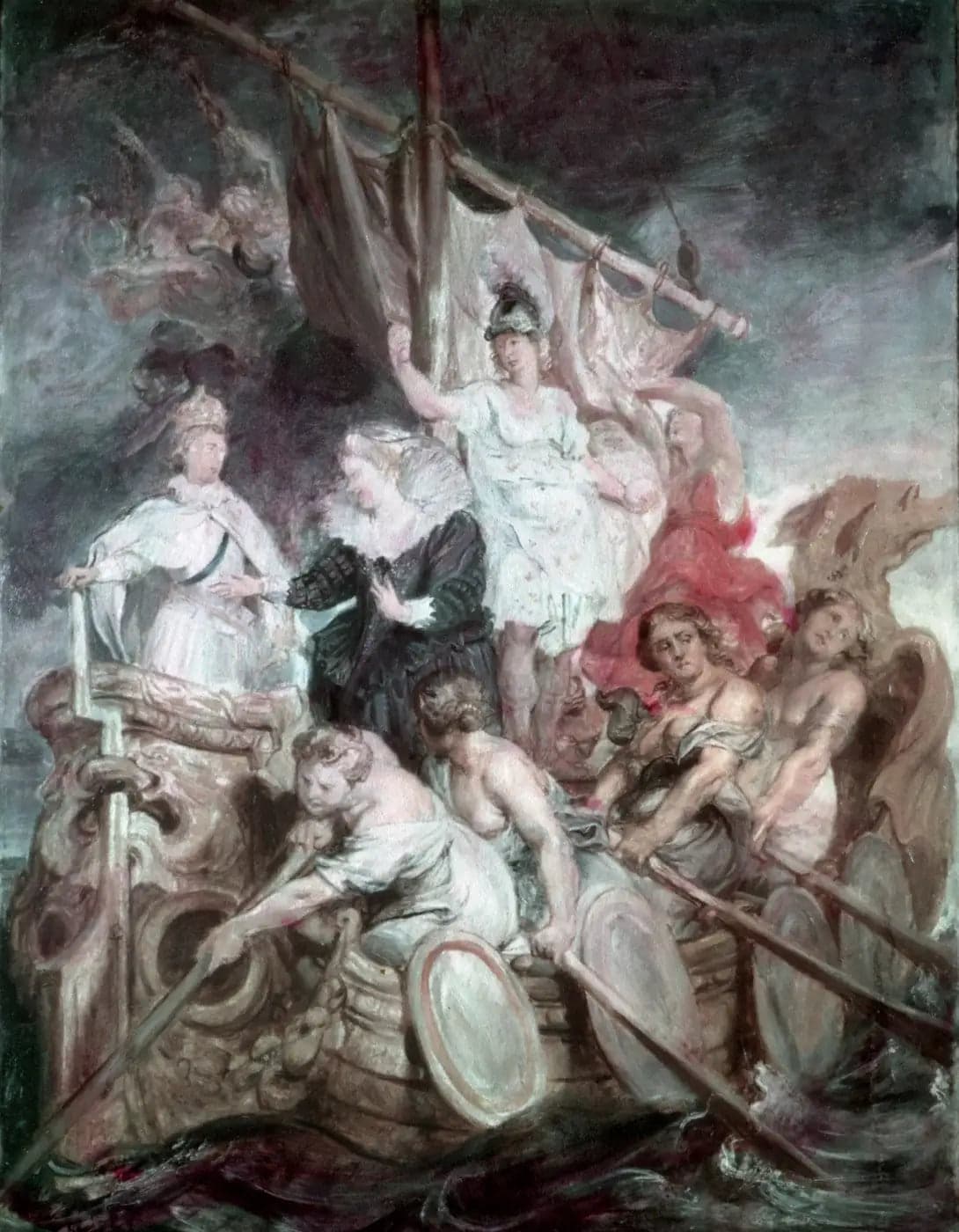 The advent of the majority of Louis XIII