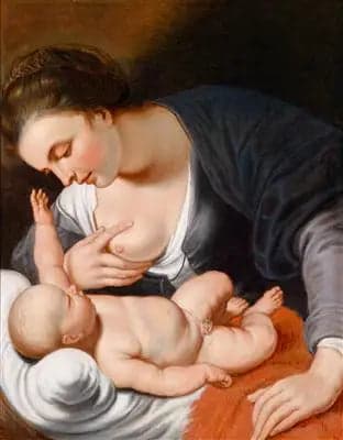 Virgin and Child breastfeeding, after 1630