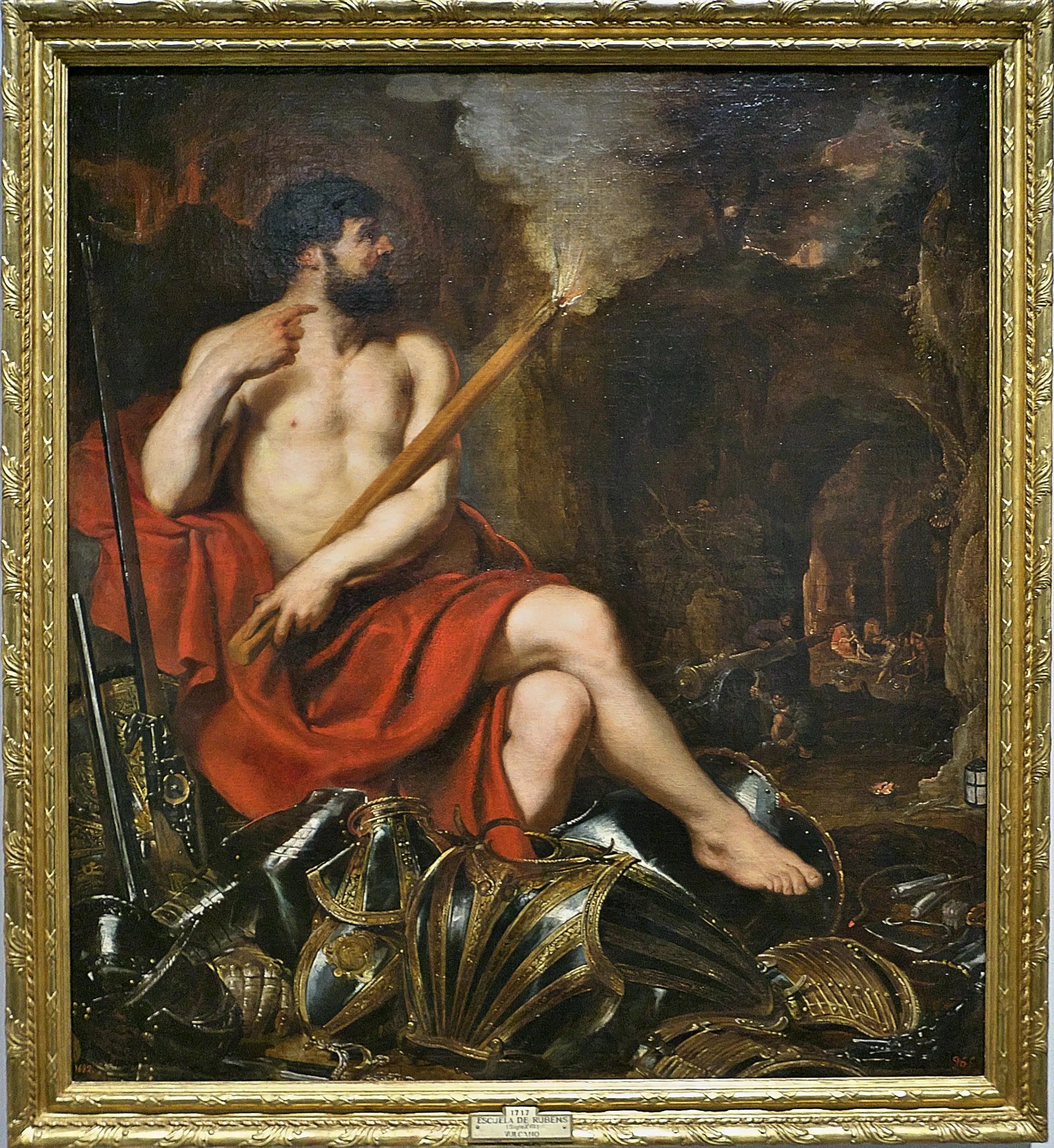Vulcain et le feu