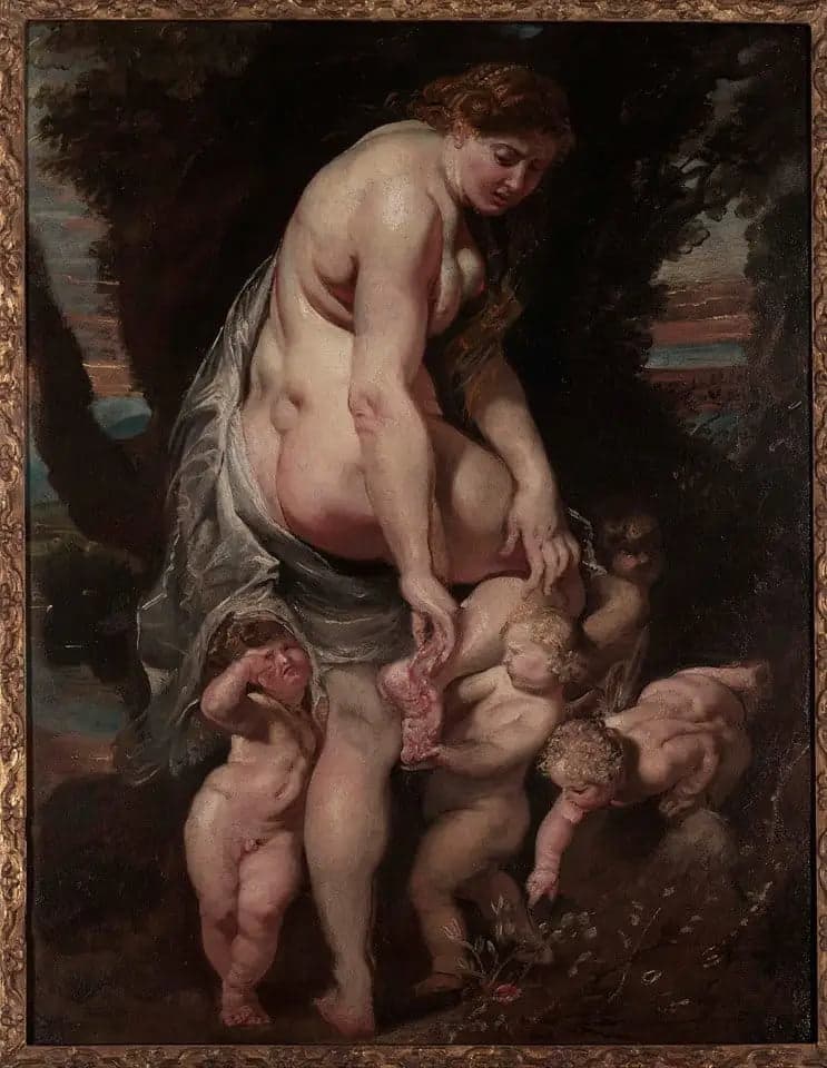 Wounded Venus by a Thorn