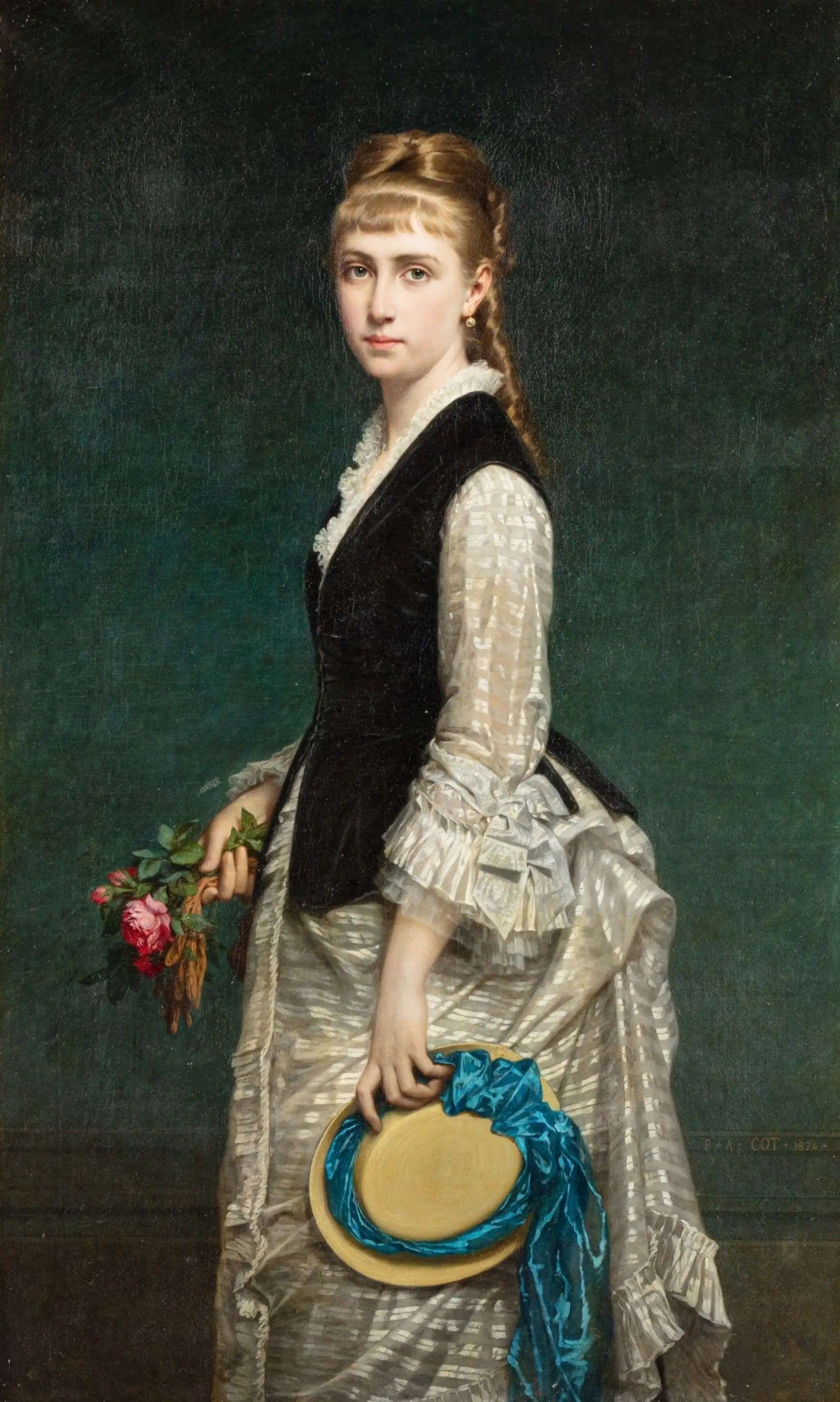 Portrait of Alice Heine, Duchess of Richelieu, Princess of Monaco