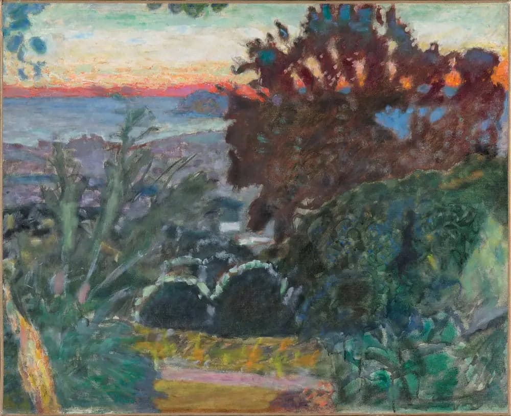 Landscape at Sunset, Le Cannet