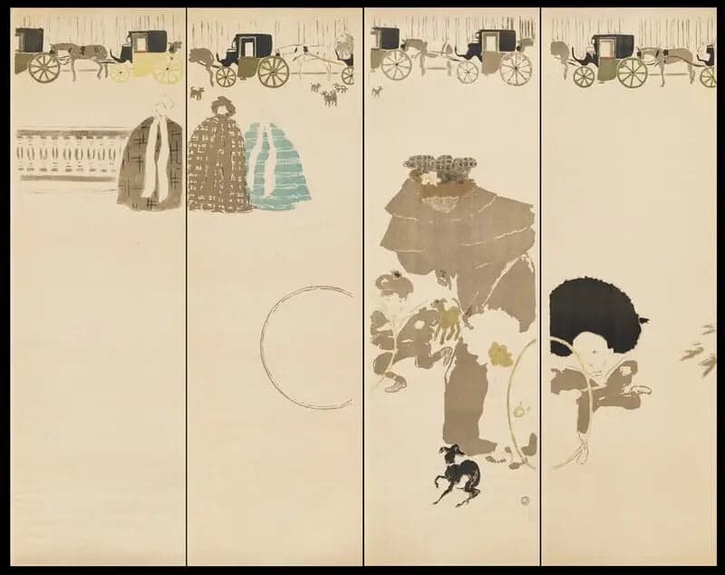 Nanny's Walk, Carriage Frieze