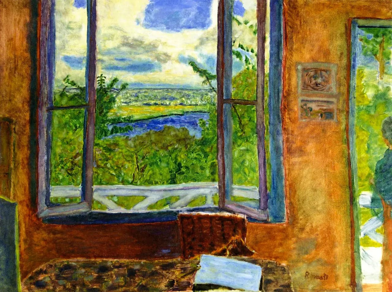 Open Window on the Seine at Vernonnet