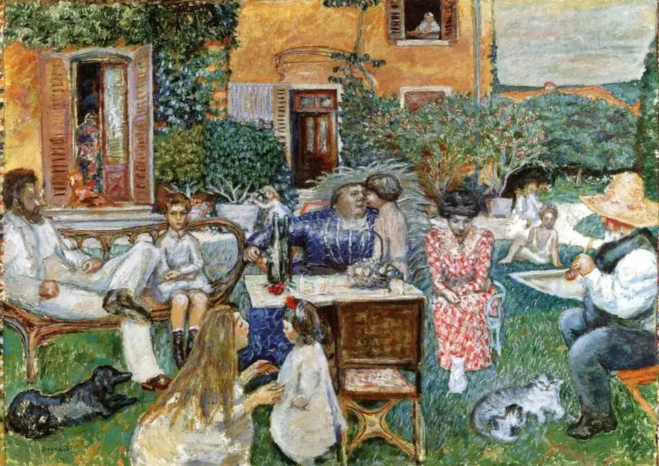 Portrait of the Terrasse Family