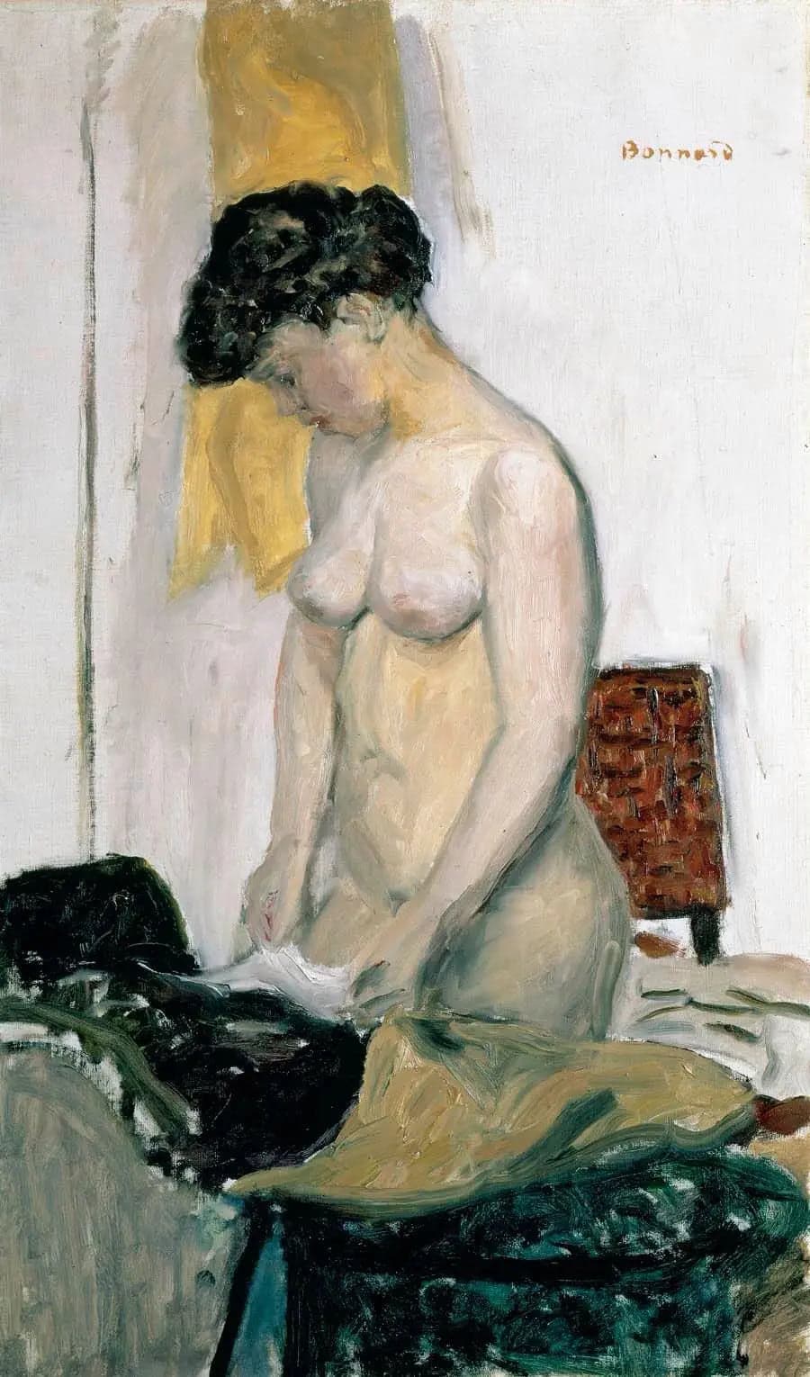 Standing Nude, in Profile
