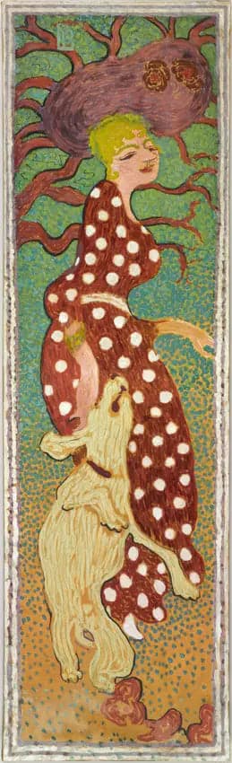 Women in the Garden: Woman in the Polka Dot Dress