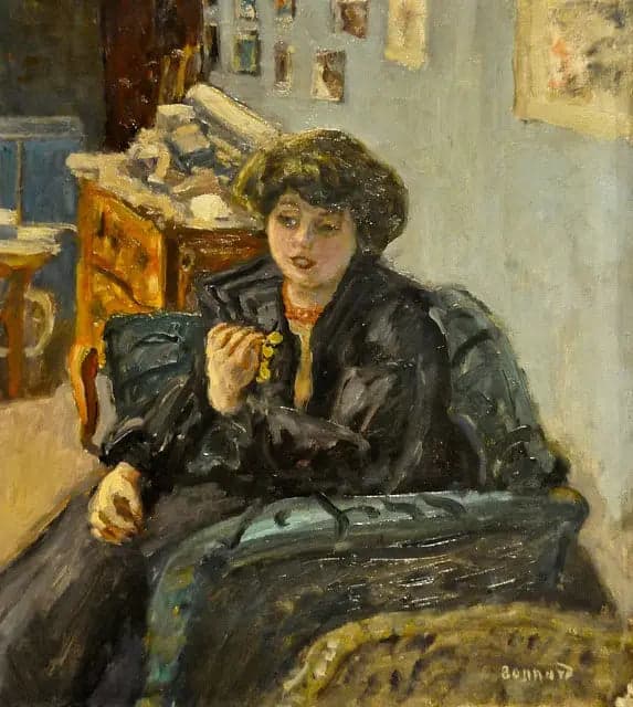 Young Woman in an Interior