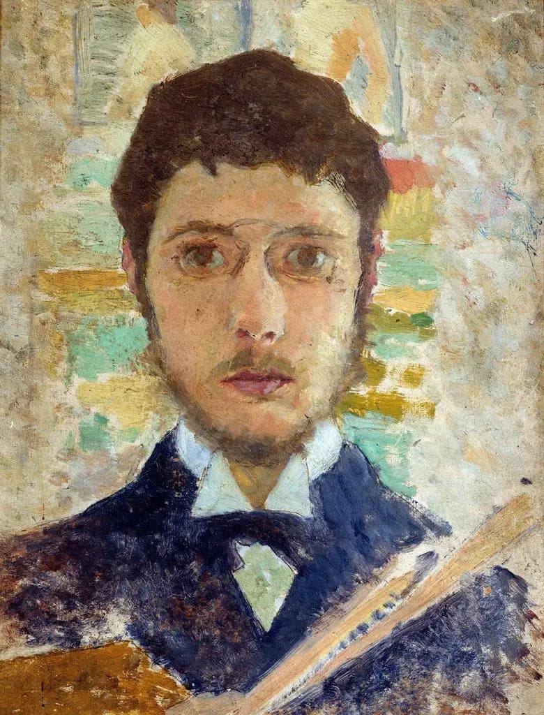 self-portrait by Pierre Bonnard