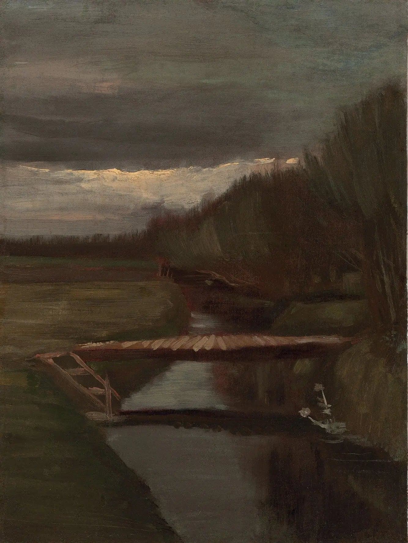 Footbridge over a Ditch