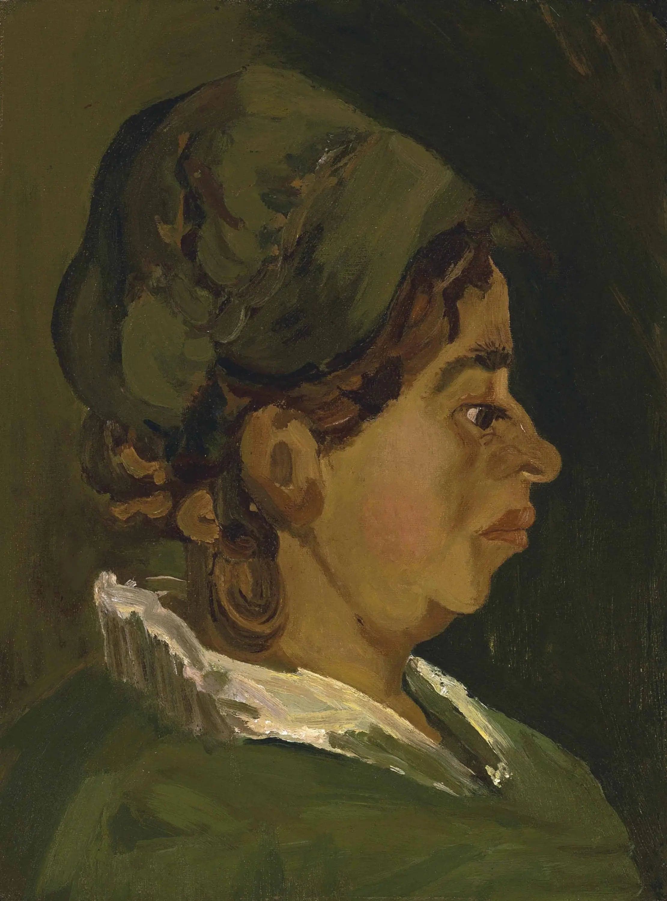 Peasant Woman's Head: Right Profile
