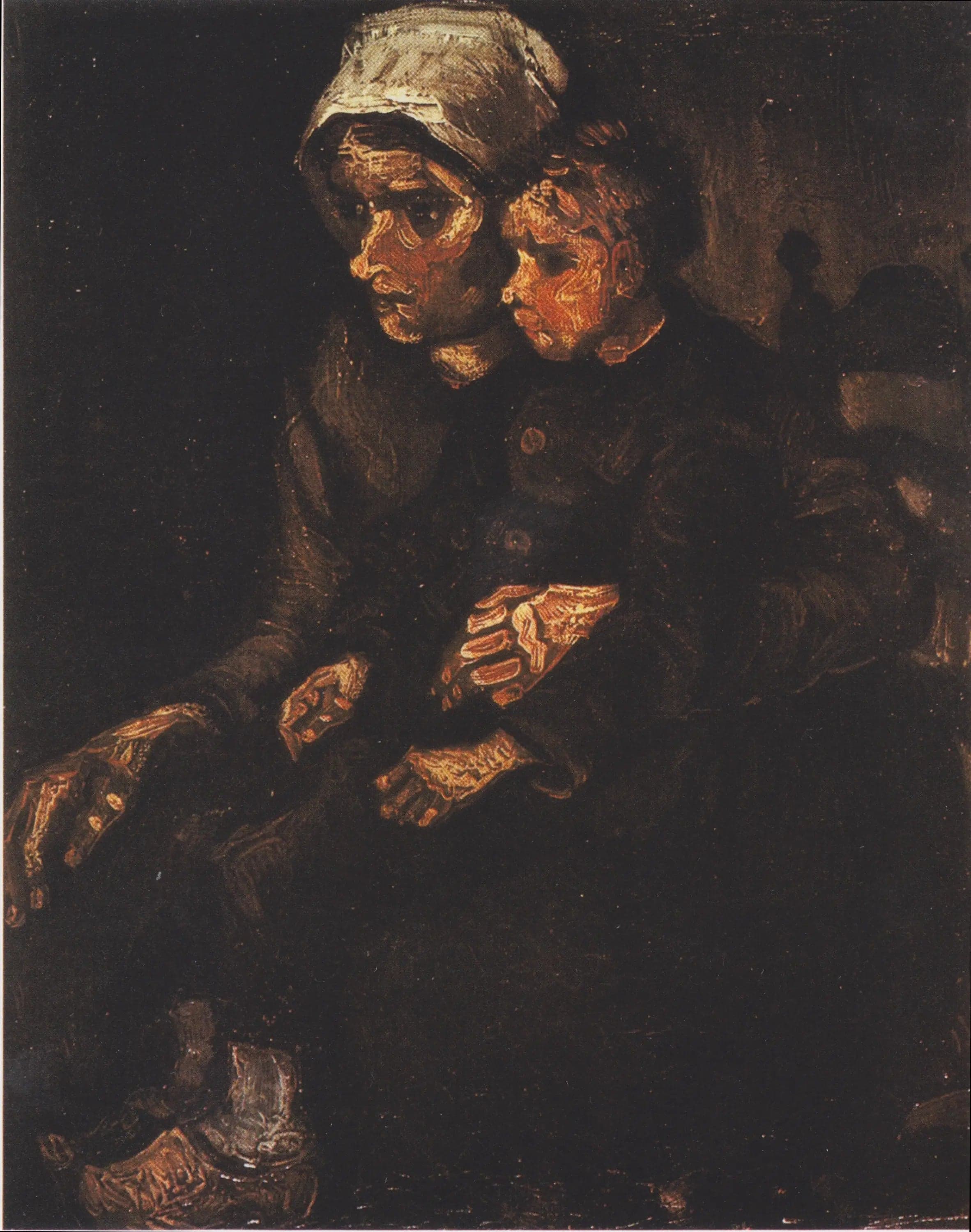 Peasant Woman with a Child on Her Lap