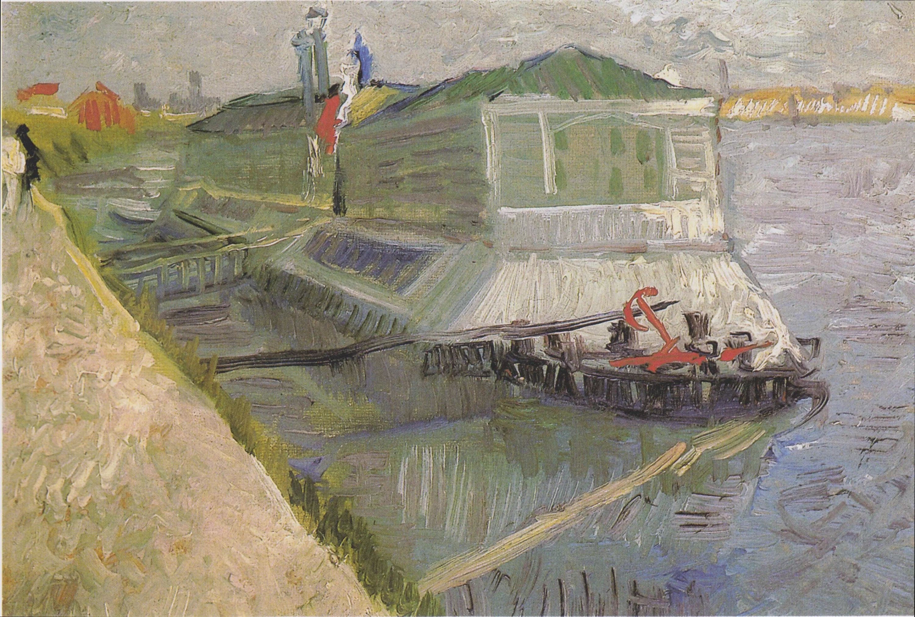 The Laundry Boat on the Seine at Asnières