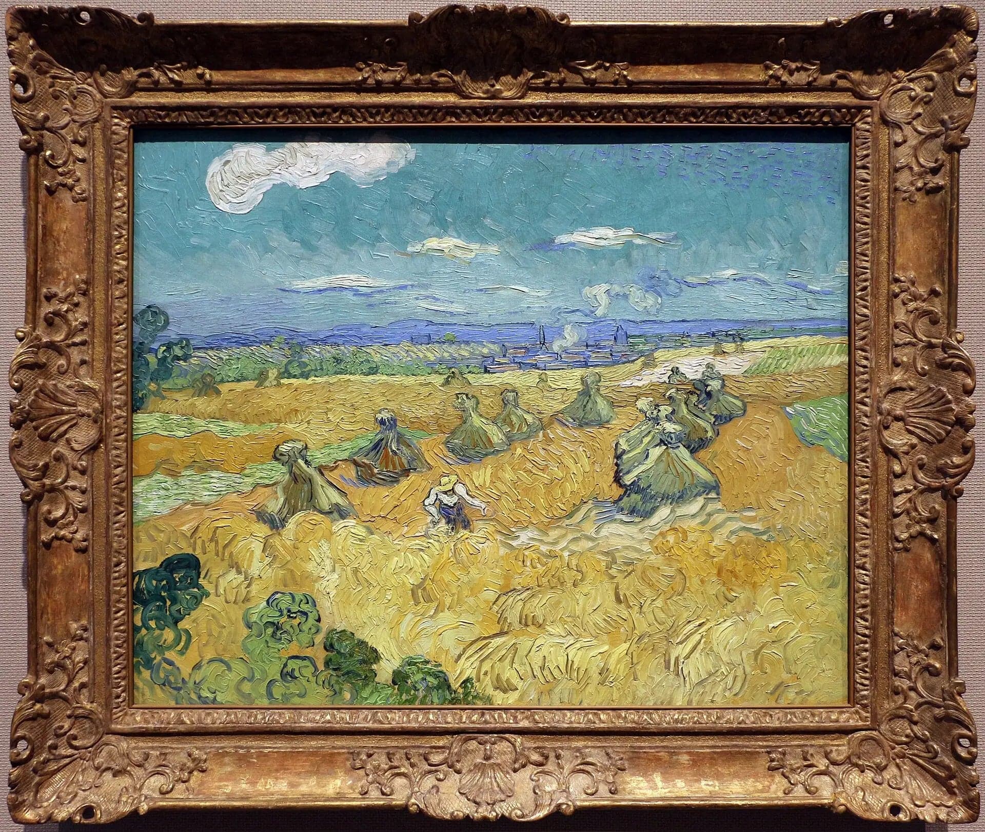 Wheat Field with Sheaves and Reaper