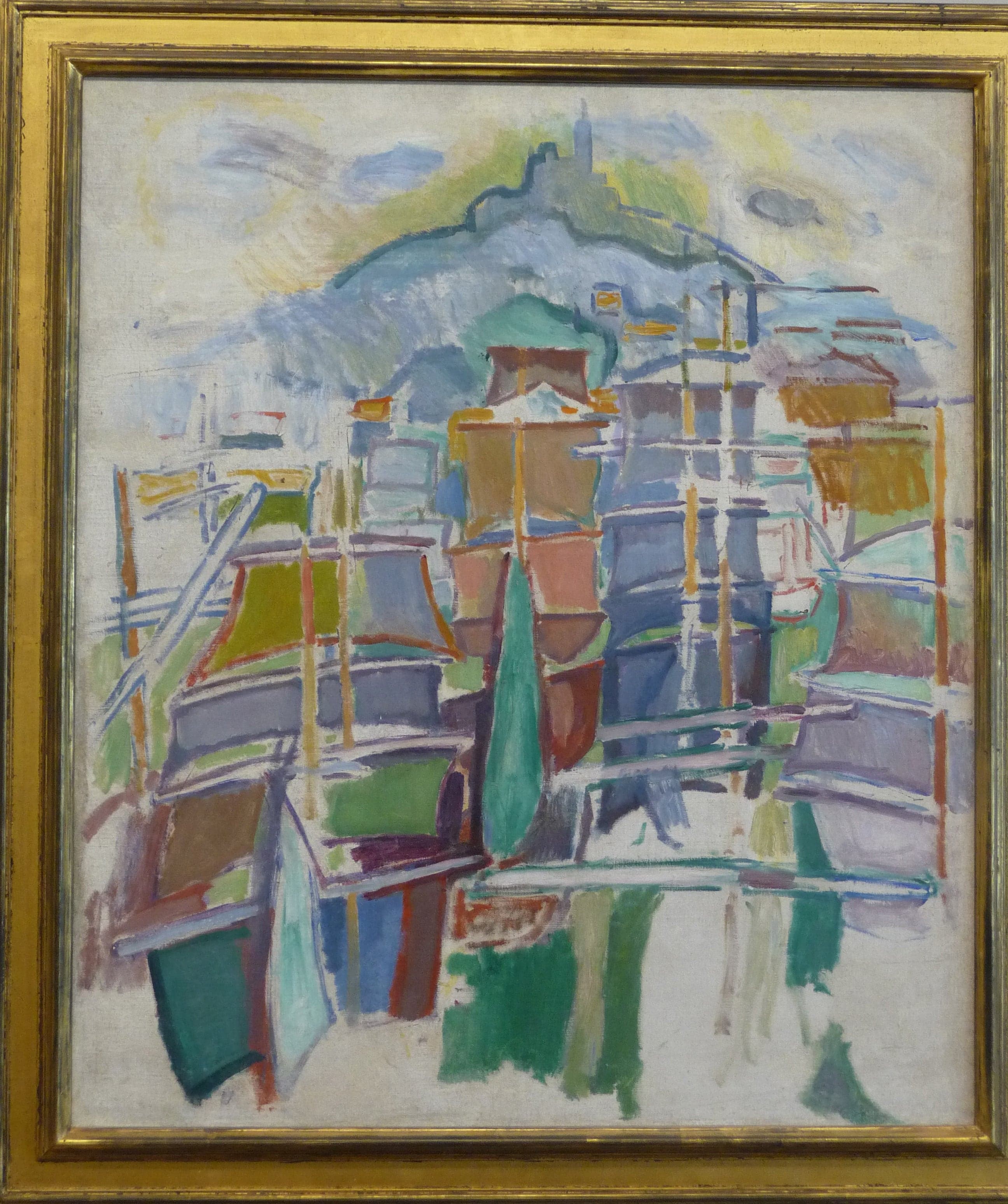 Le vieux port de Marseille et Notre Dame de la Garde