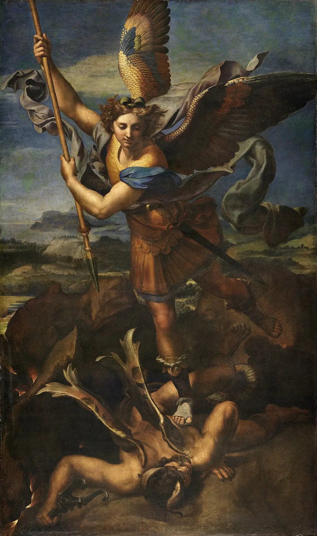 Saint Michael vanquishing the demon