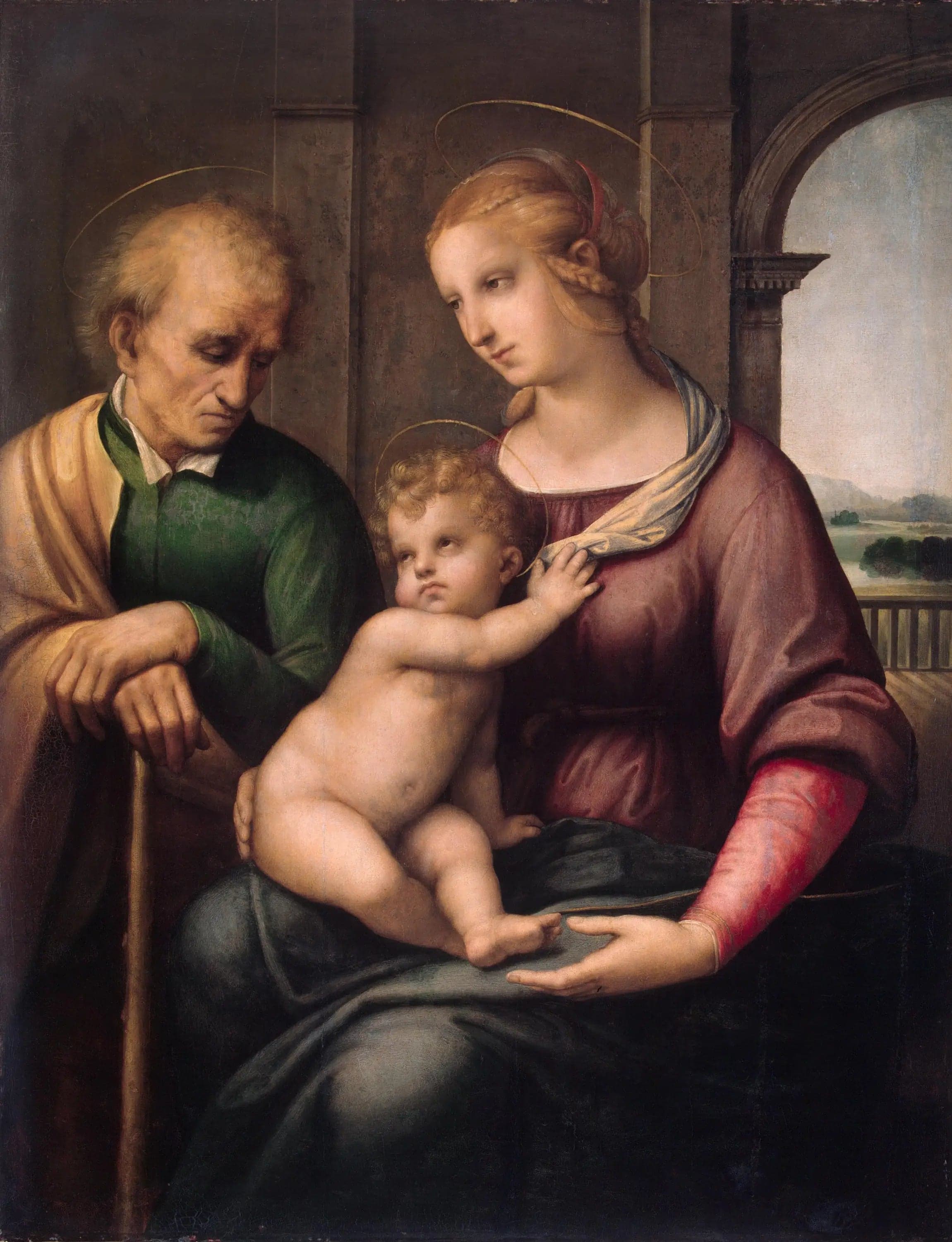 The Virgin and Child with Saint Joseph