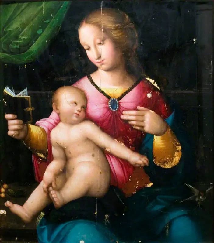 The Virgin and Child with a Goldfinch