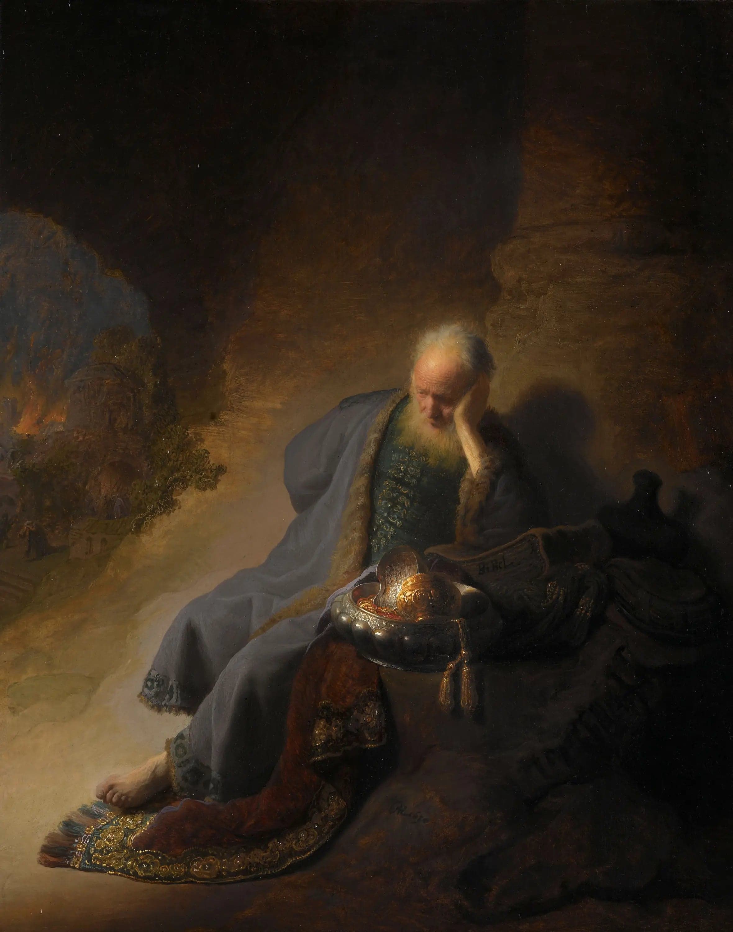 Jeremiah Weeping over the Destruction of Jerusalem