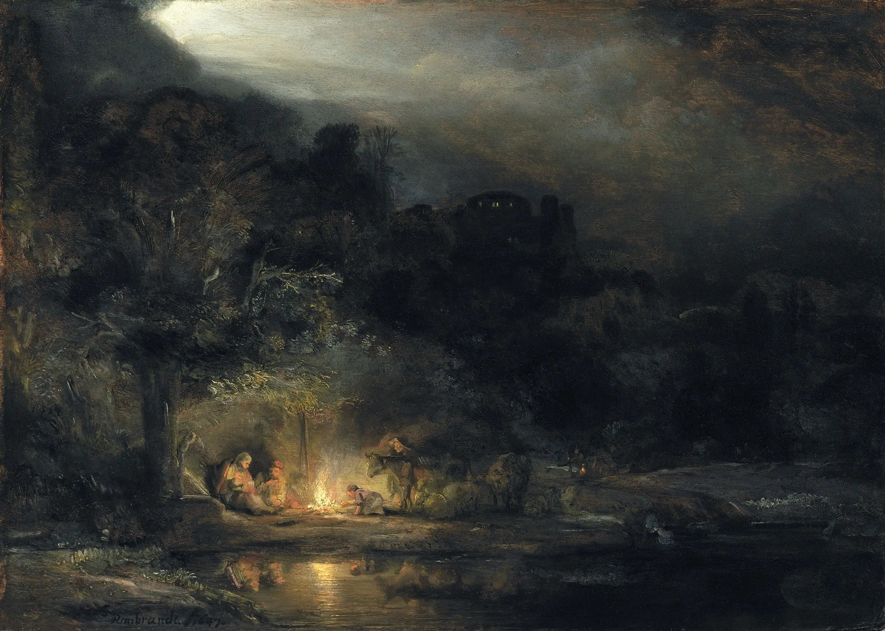 Landscape with Rest during the Flight into Egypt