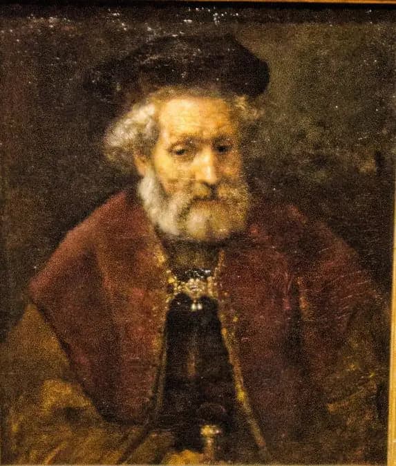Old Man with a Beard and a Beret