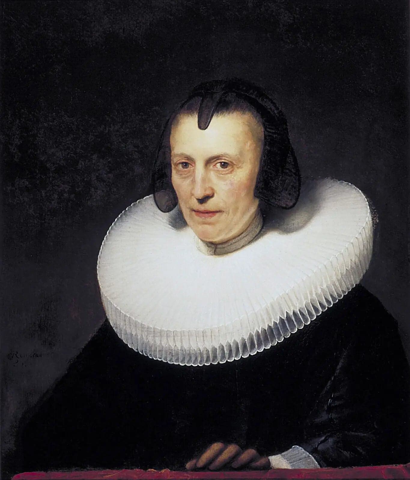 Portrait of Aletta Adriaensdochter