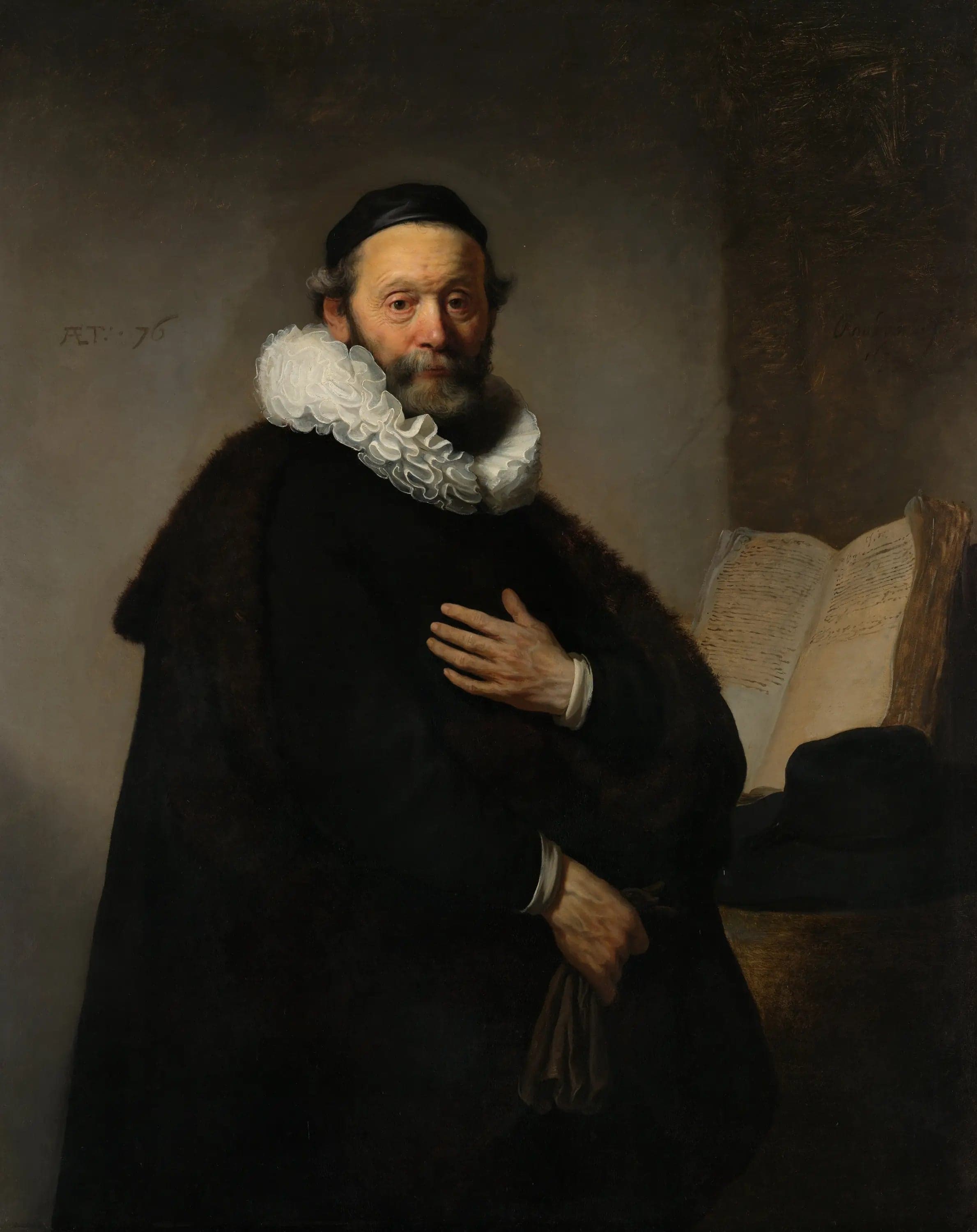 Portrait of Johannes Wtenbogaert