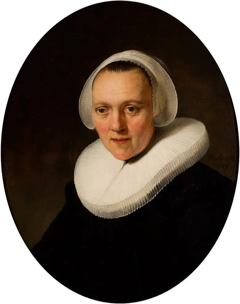 Portrait of a 40-Year-Old Woman, Perhaps Marretje Cornelisdr van Grotewal