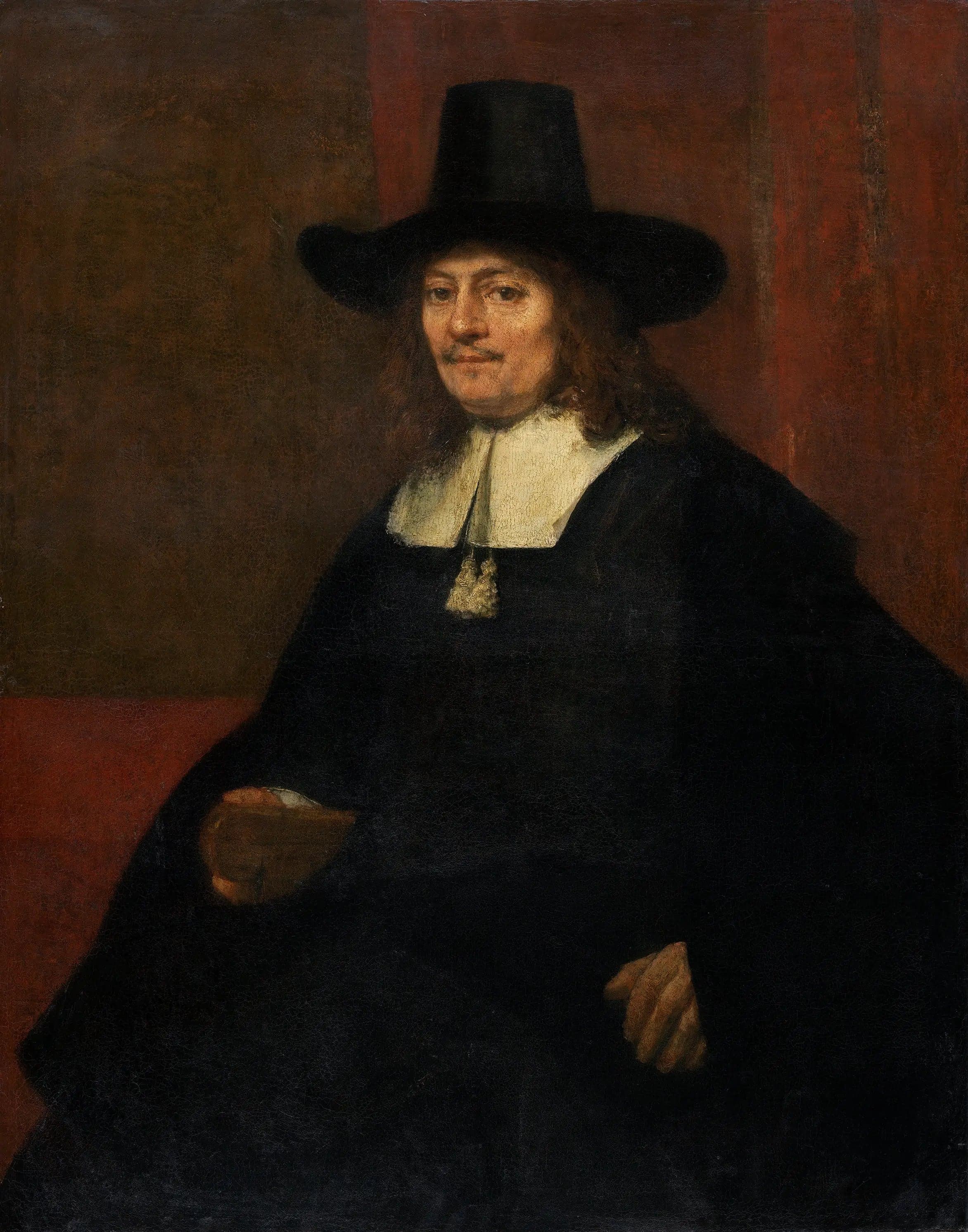Portrait of a Man in a Top Hat