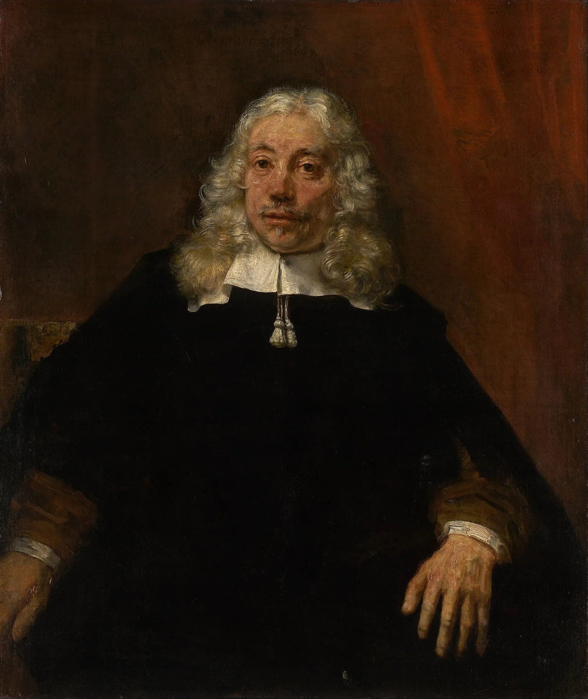 Portrait of a Man with White Hair