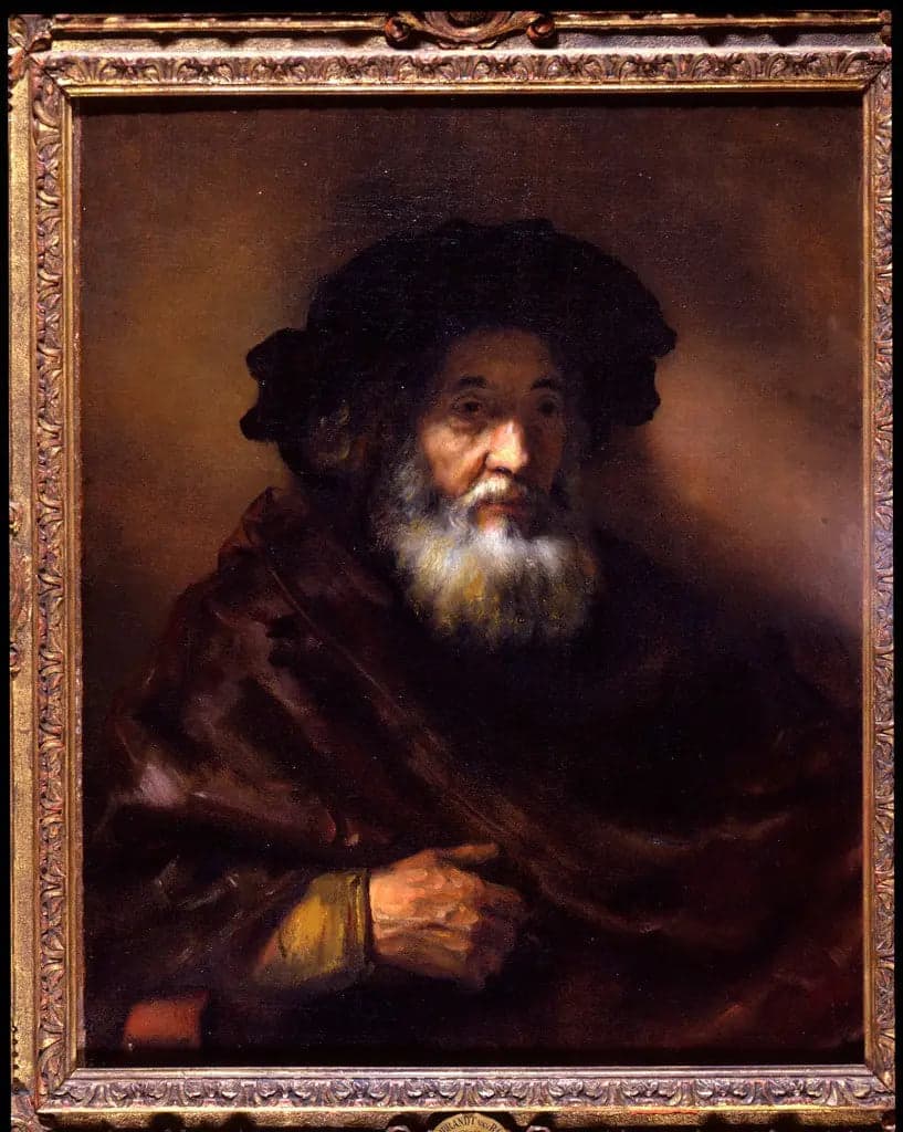 Portrait of an Old Man in a Cloak