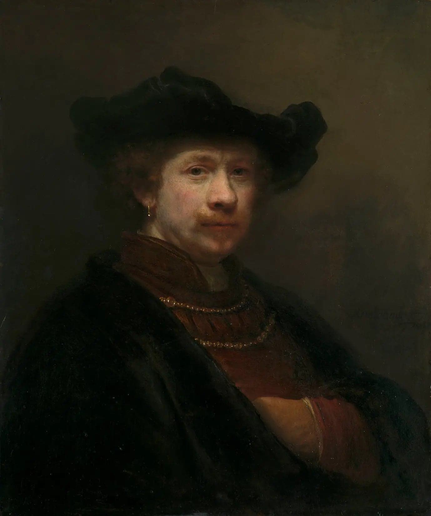 Portrait of the Artist, painted in 1641