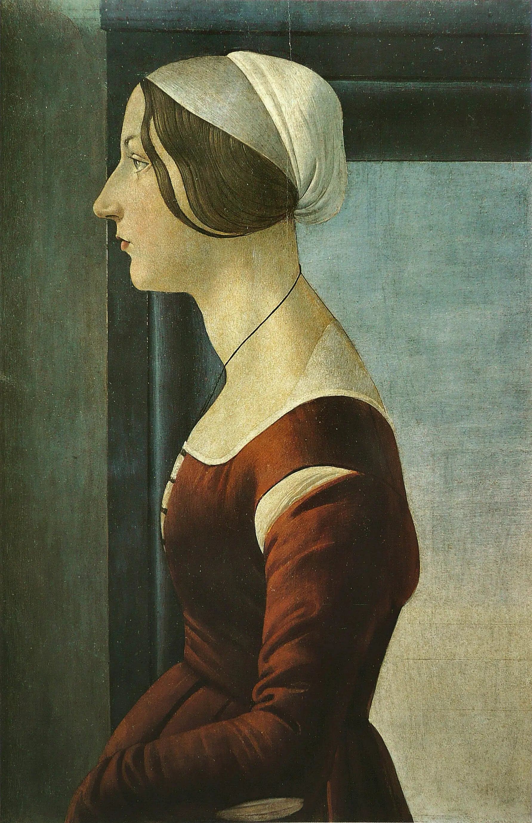 Portrait of a young woman