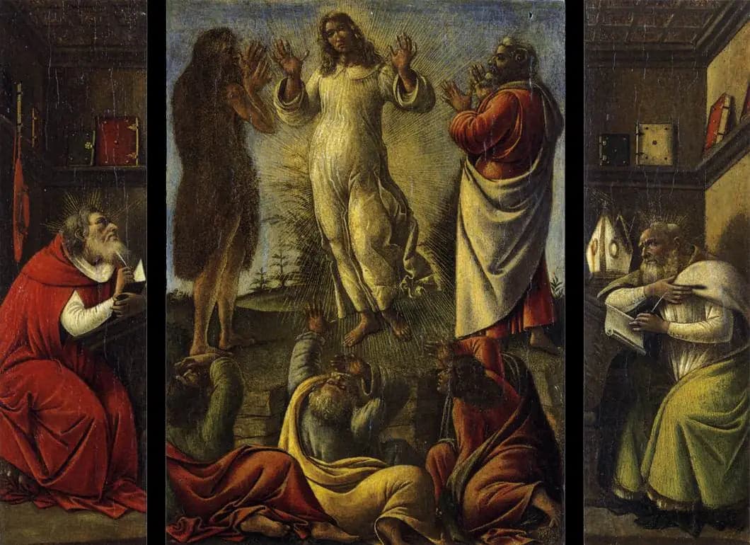 The Transfiguration, Saint Jerome and Saint Augustine