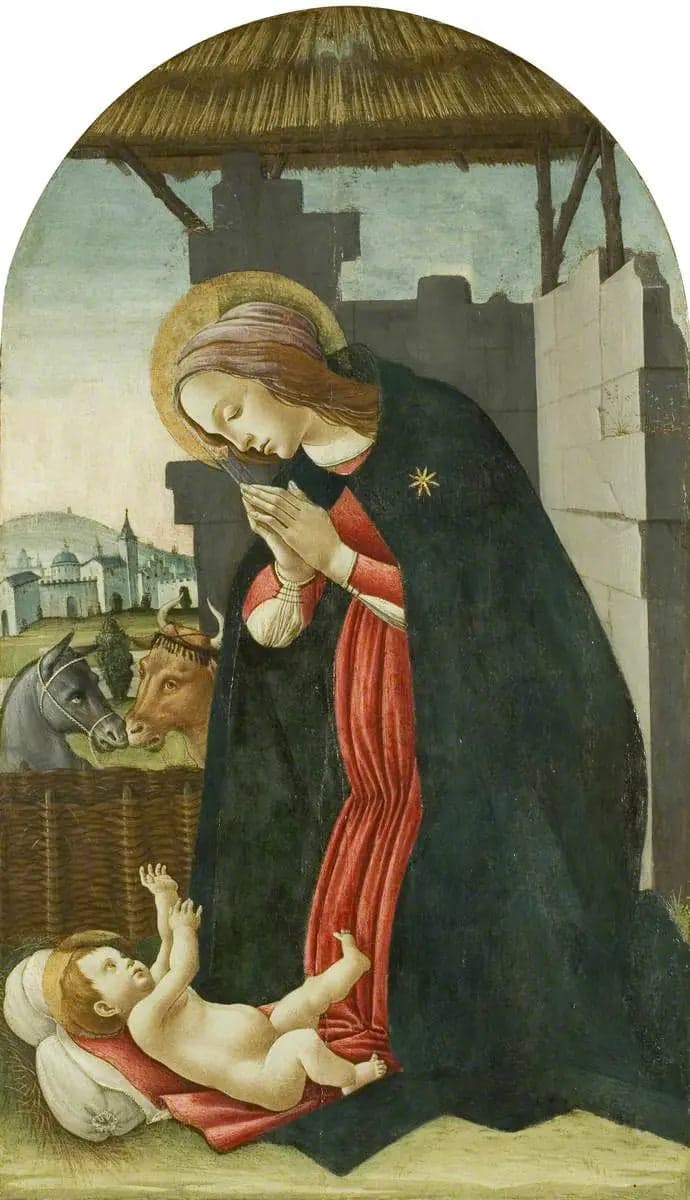 The Virgin Adoring the Child Jesus