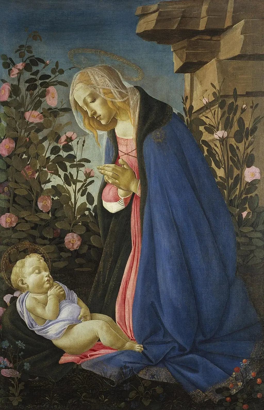 The Virgin Adoring the Sleeping Child Jesus