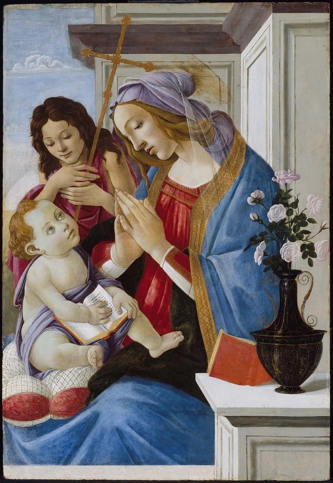 Virgin and Child with Saint John