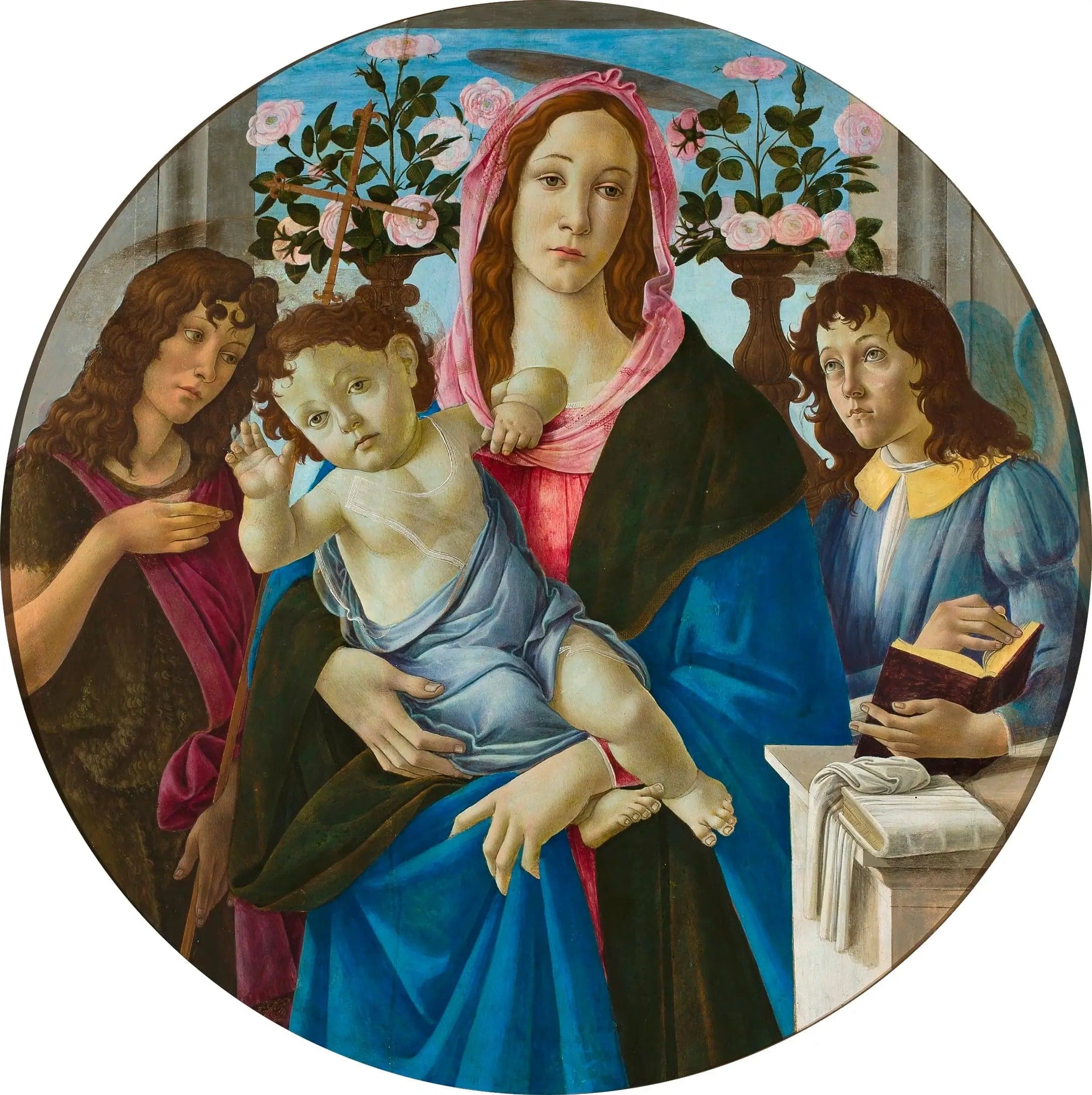 Virgin and Child with Saint John the Baptist and an Angel