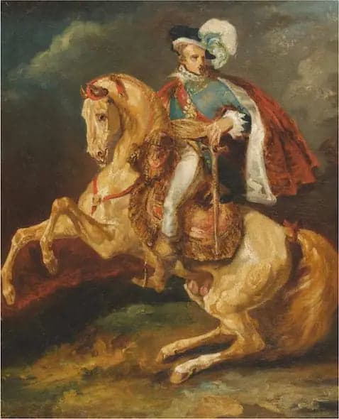 Equestrian Portrait of His Majesty the King of Westphalia, Jérôme Bonaparte