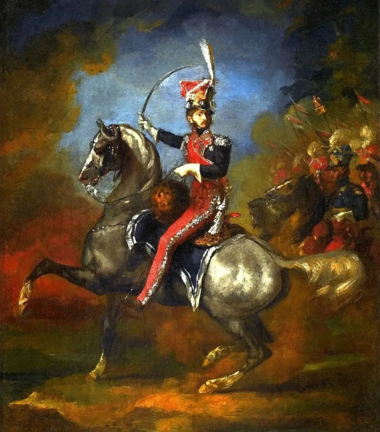 Equestrian Portrait of Wincenty Krasiński.
