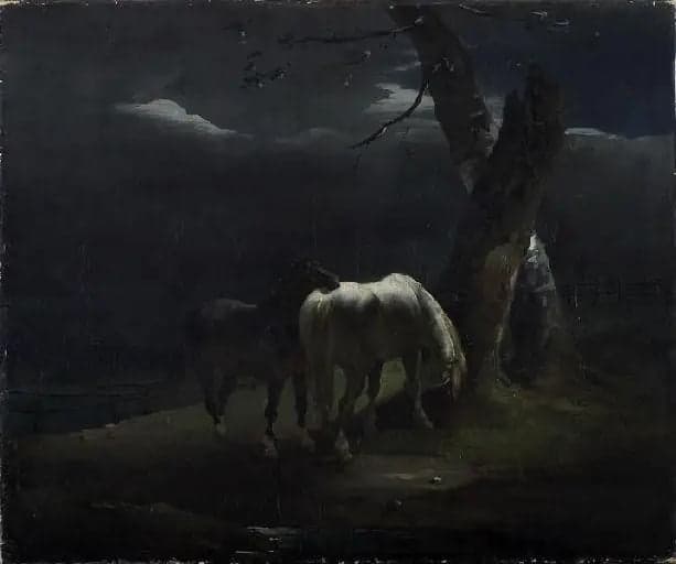 Horses in the Pasture